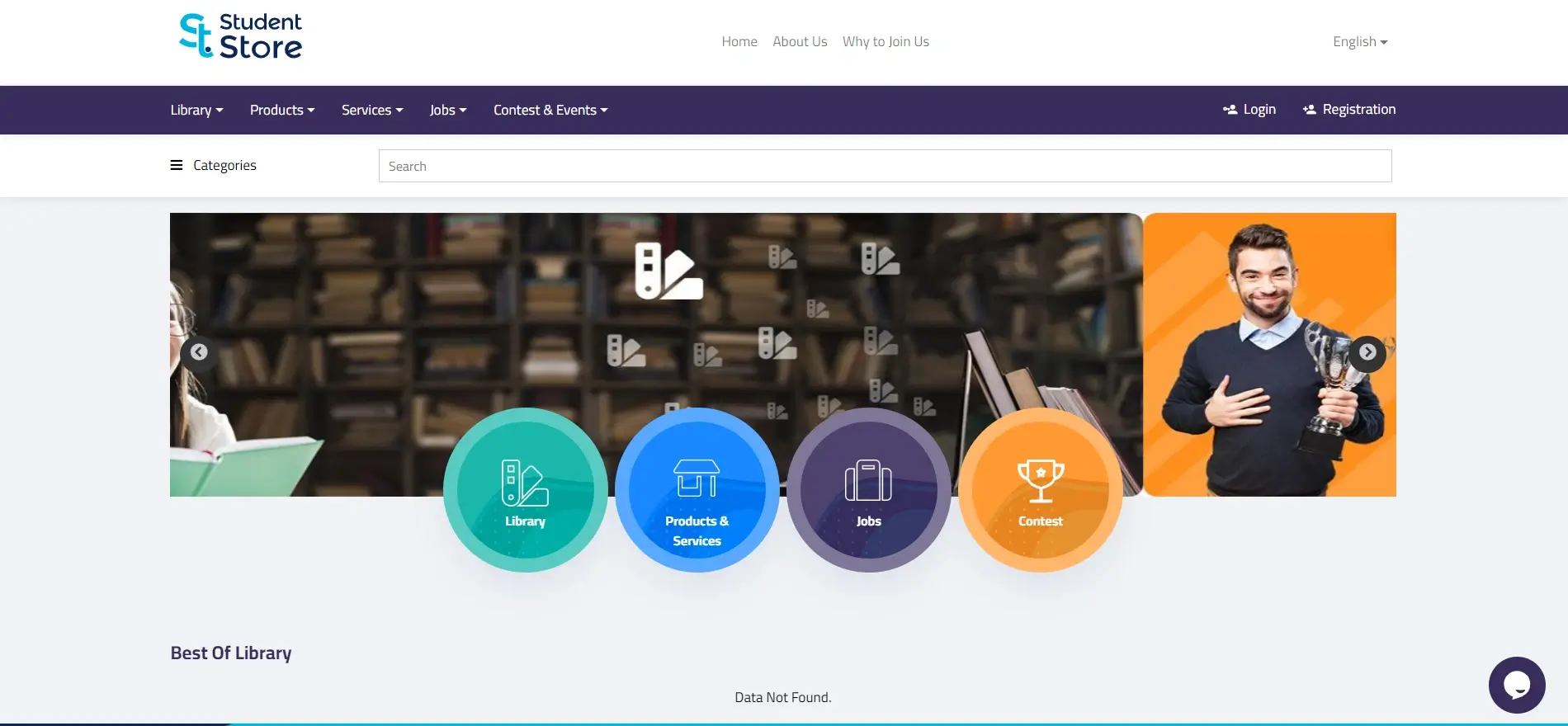 Control Panel Dashboard